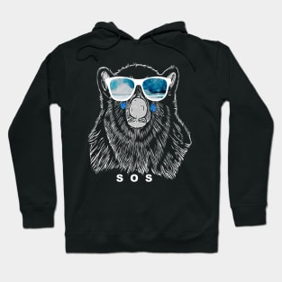 Polar Bear send out an SOS Hoodie